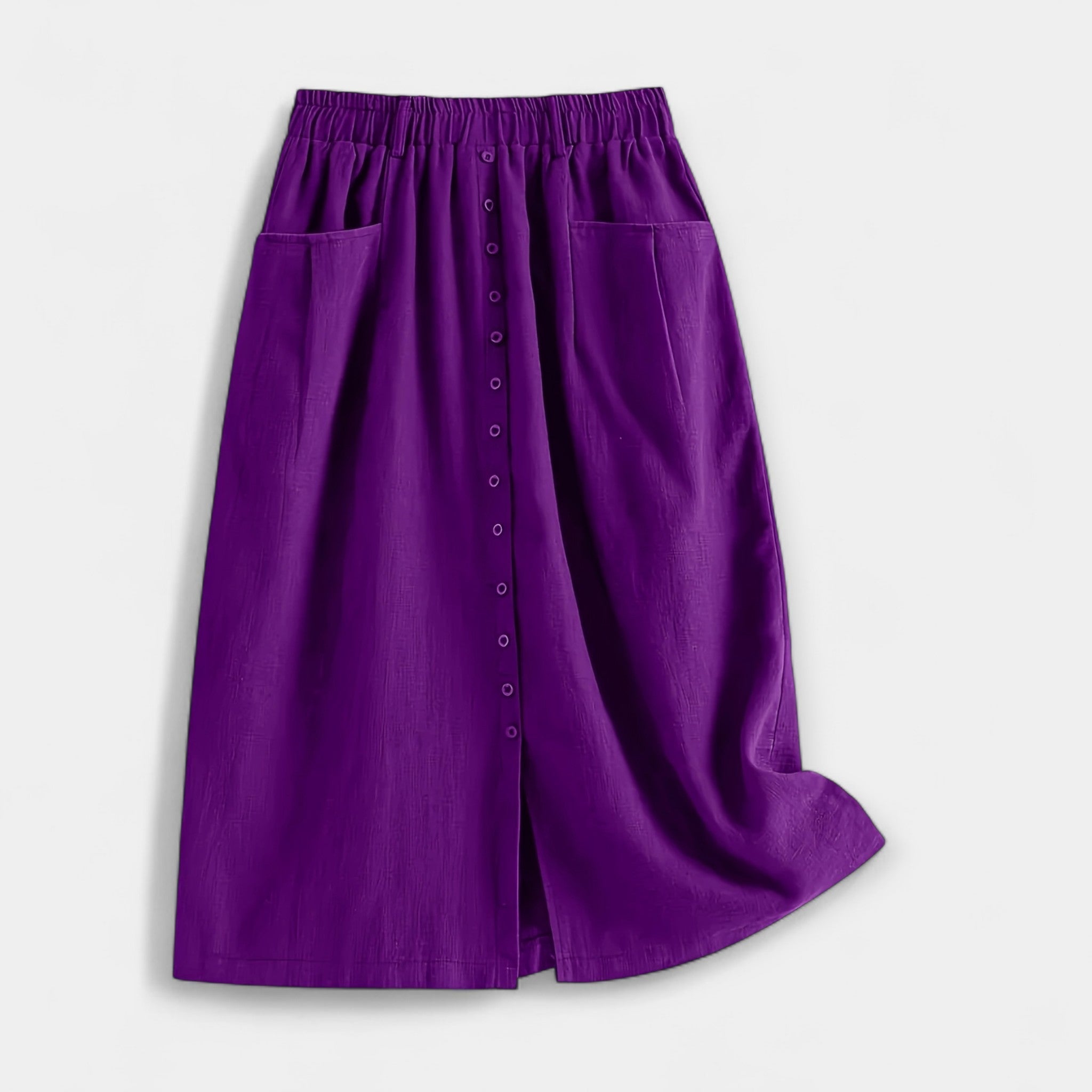 Jupe Midi avec Lavage