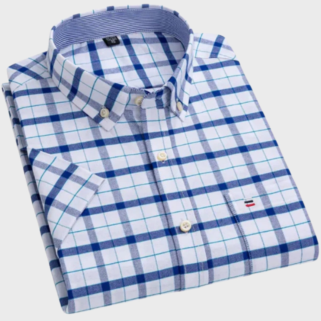 Matthieu - Chemise Classique en Coton à Motif