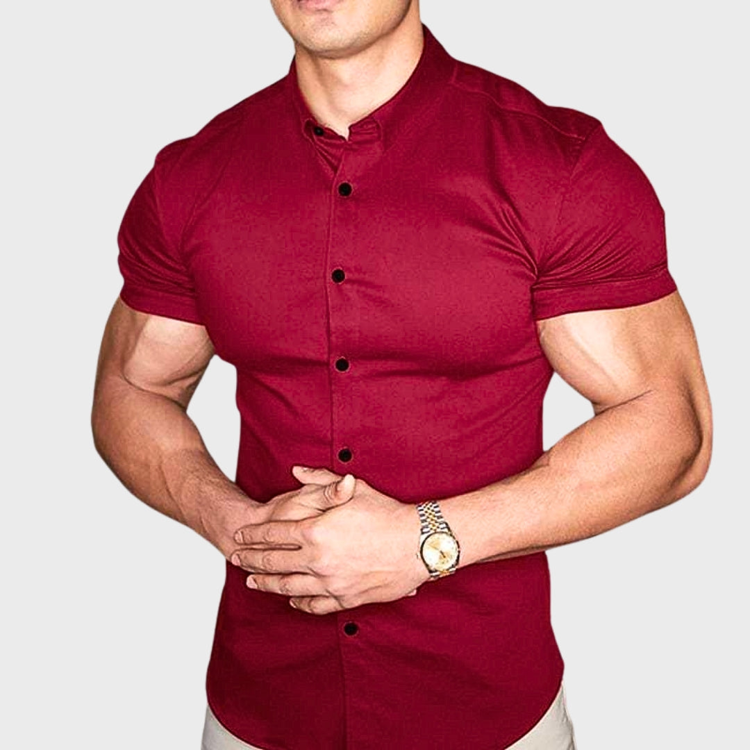 Richard - Chemise à Manches Courtes Slim