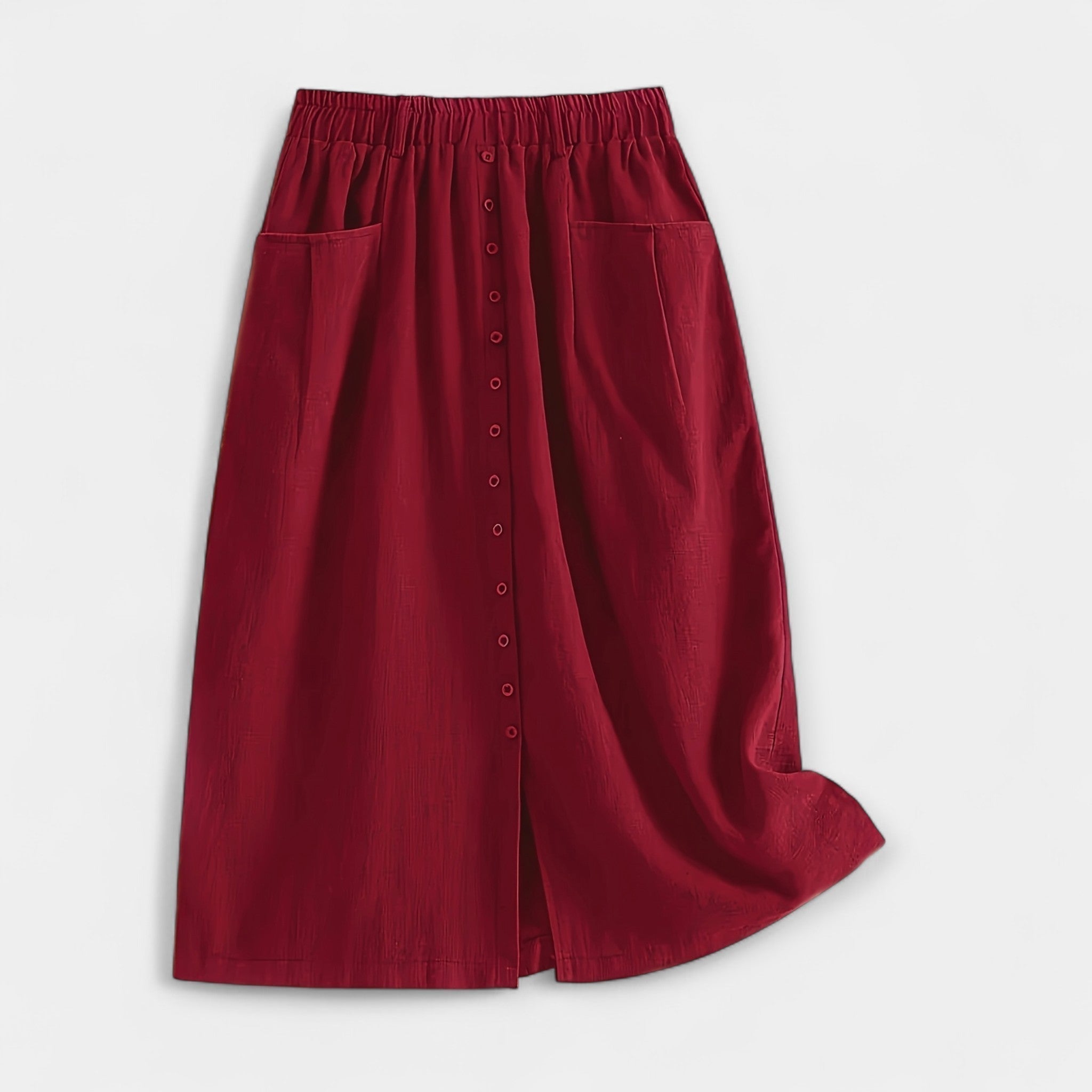 Jupe Midi avec Lavage