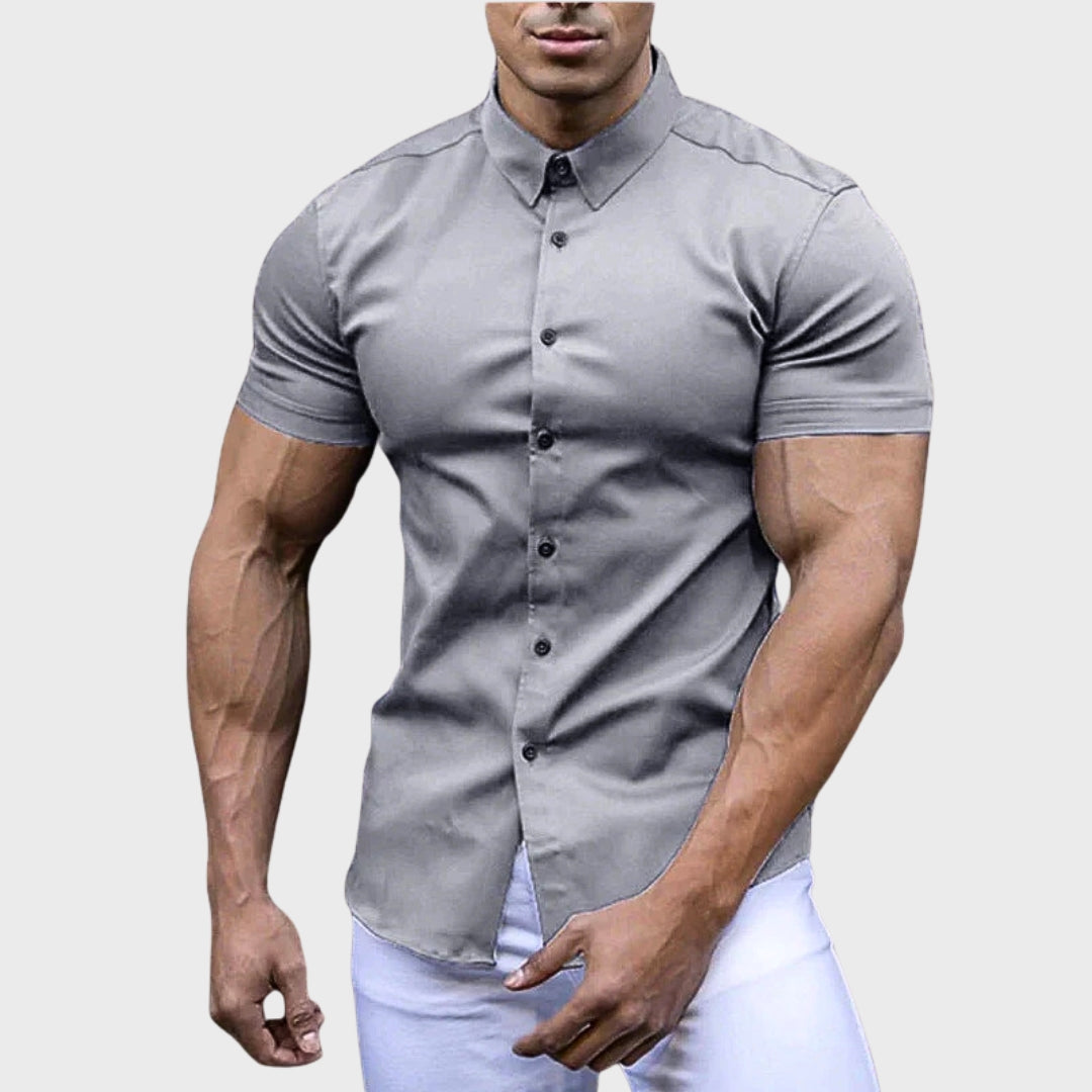 Richard - Chemise à Manches Courtes Slim