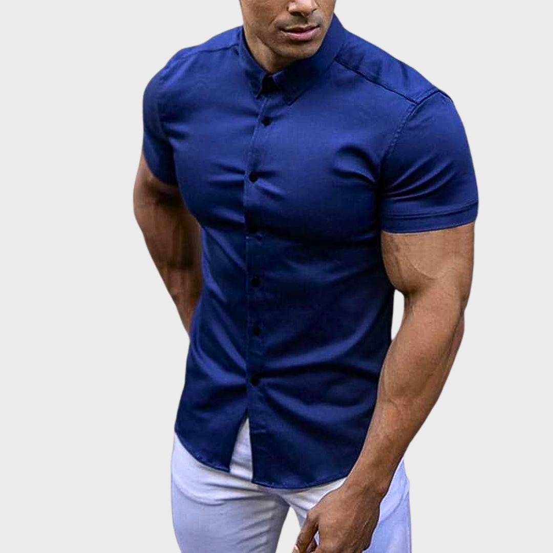 Richard - Chemise à Manches Courtes Slim