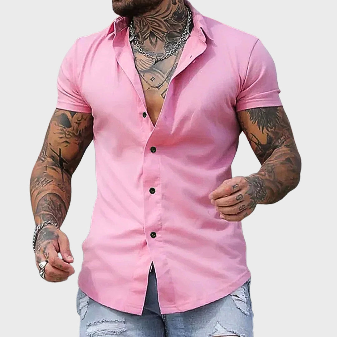 Richard - Chemise à Manches Courtes Slim