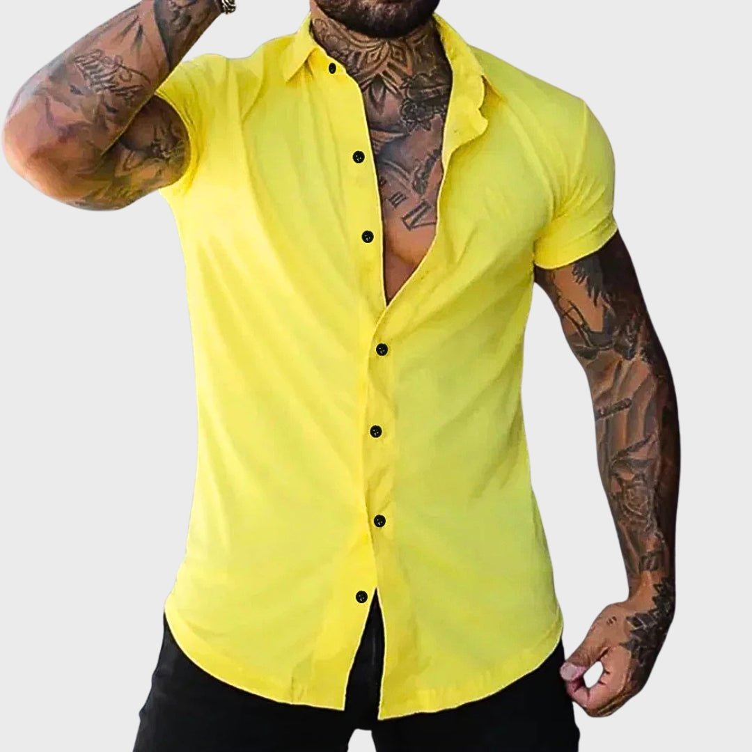 Richard - Chemise à Manches Courtes Slim