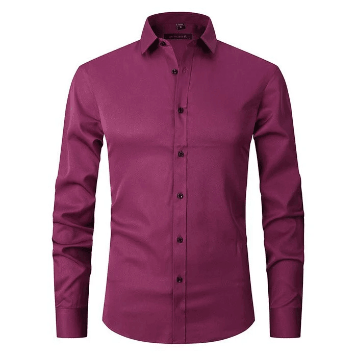 Chemise de Costume - Coupe Slim Sécurisée