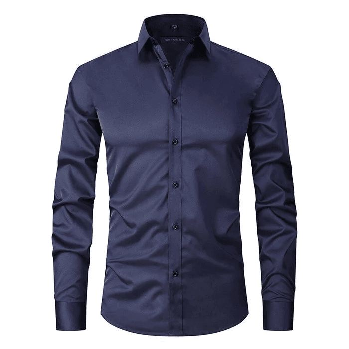 Chemise de Costume - Coupe Slim Sécurisée