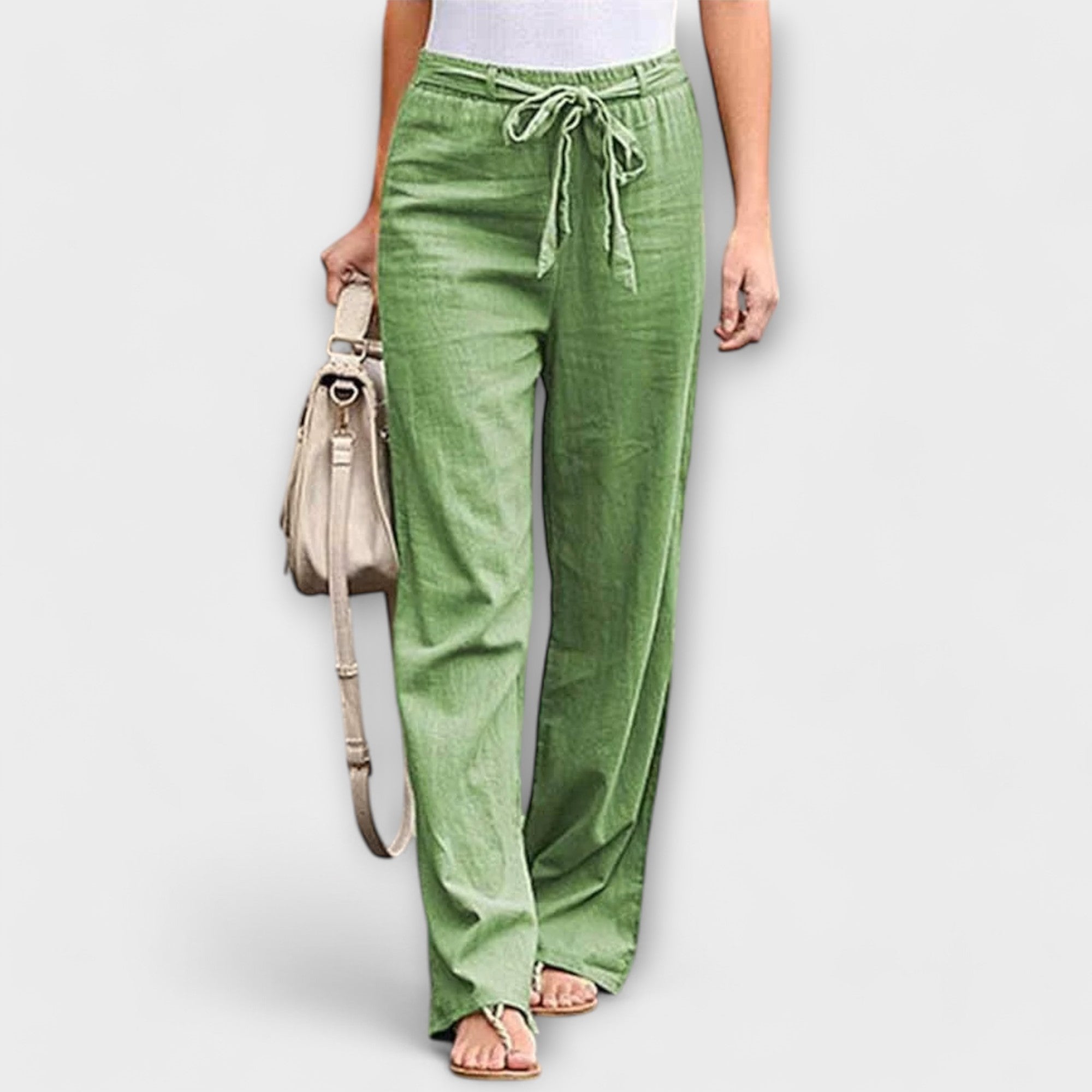 Lorène - Pantalons en lin légers