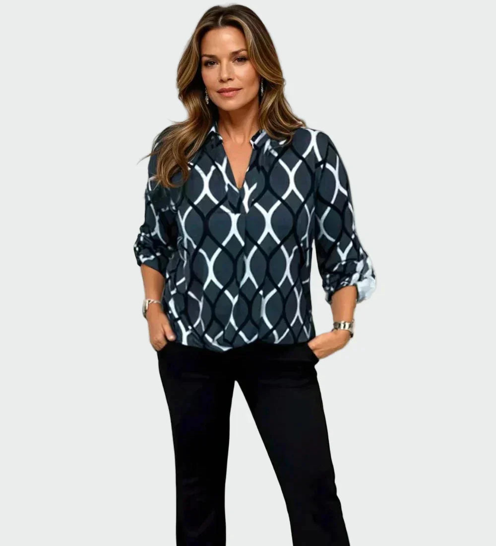Chemise casual à manches longues