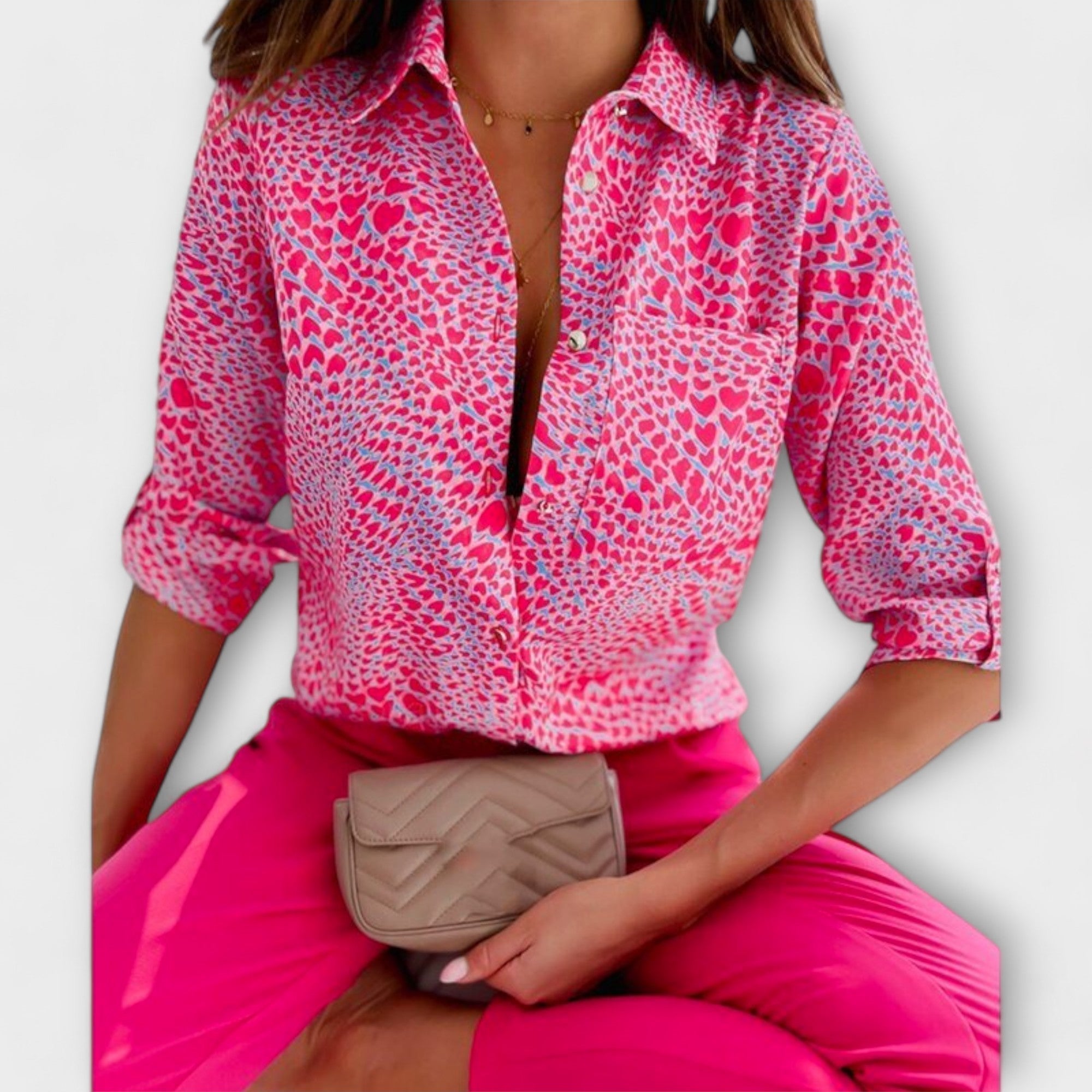 Romane - Blouse à col classique